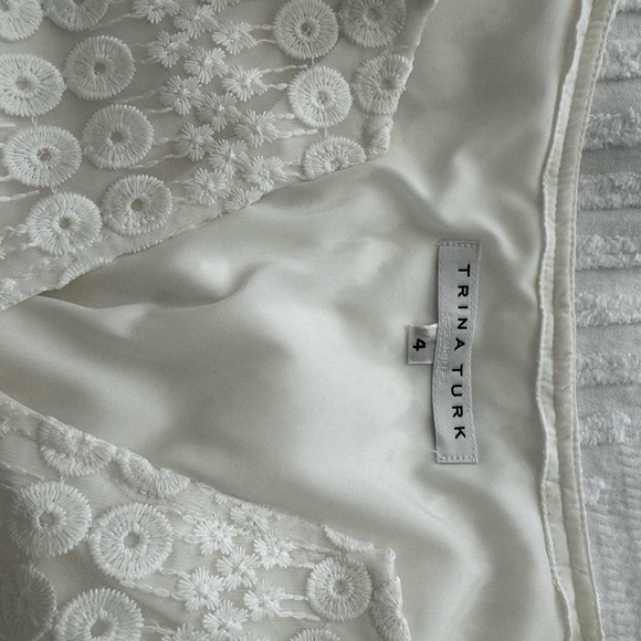 Detailed White Dress. - Picture 6 of 6